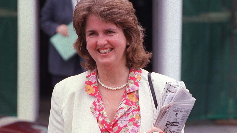 Joan Burton. Photograph: Paddy Whelan