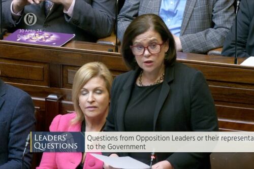 Mary Lou McDonald nonplussed as Taoiseach questions Sinn Féin’s porous stance on open borders