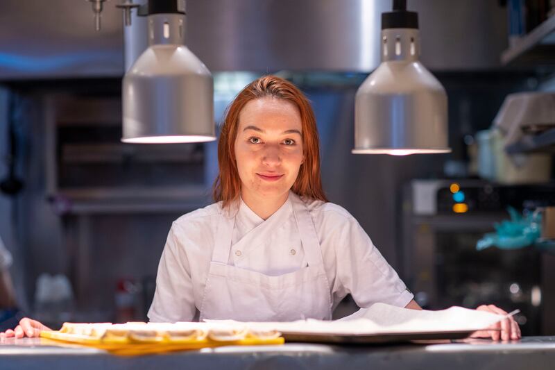 Leticia Miranda, sous chef at Mae restaurant.