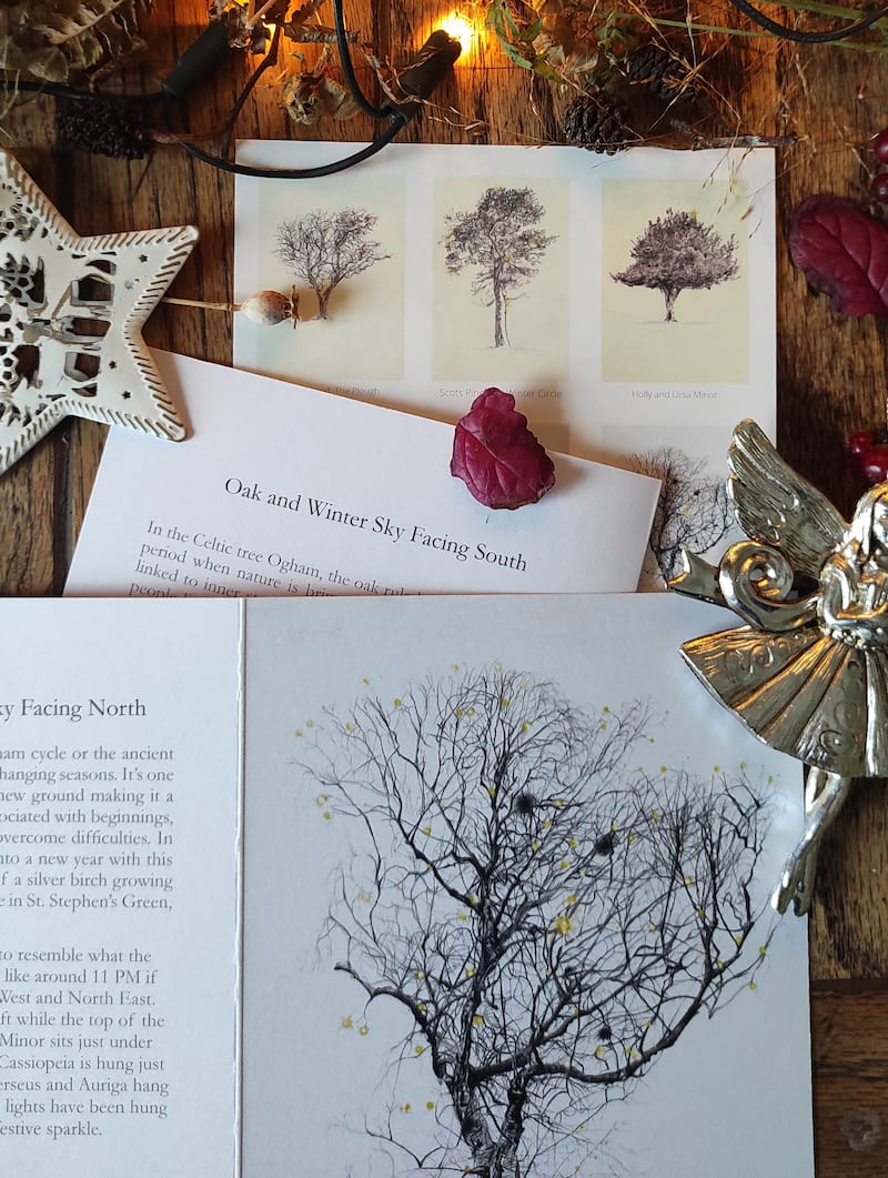 Winter Cards: Box set of seven from Enagh Farrell for €25, or eco-friendly wrap €22