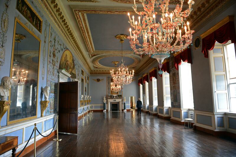 The Long Gallery at Castletown House in Celbridge. Photograph: Eric Luke