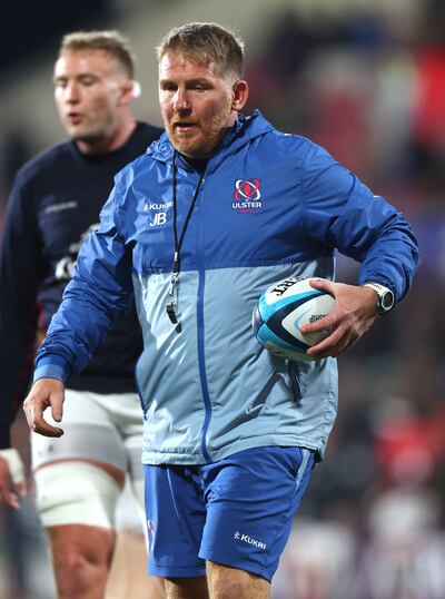 Jonny Bell, Ulster defence coach: 'The boys are confident, and we know what we must put out there but it’s about doing it.' Photograph: James Crombie/Inpho 