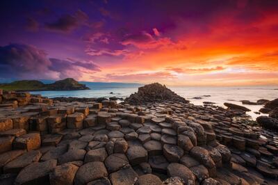 The Giant's Causeway.