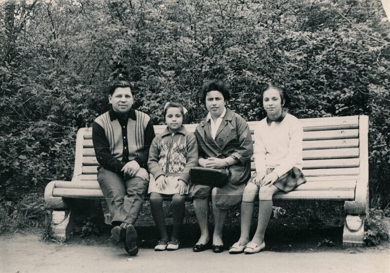 Back in the USSR: the Suvorov family in Krasnoyarsk in 1970. Photograph courtesy of Zhanna and Conor O’Clery