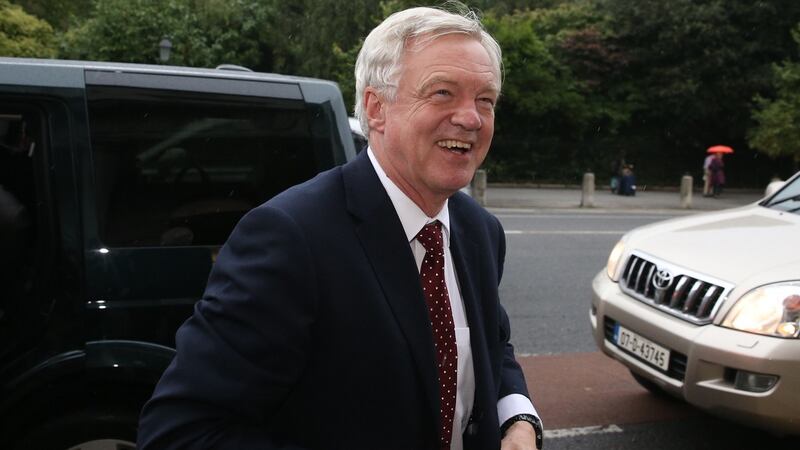 Brexit secretary David Davis: Candour got the better of him when he told MPs it was “improbable” that Britain would remain part of the European single market after departure. Photograph: PA