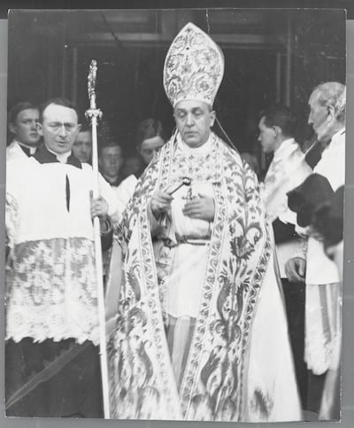 Archbishop Edward Byrne had a vision in the 1930s for a new children's hospital for Dublin, and acquired land for it in Crumlin. Photograph: Bettmann Archive