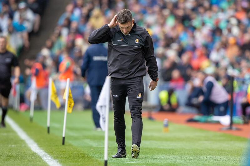 Kilkenny manager Derek Lyng's Cats fall short at the final hurdle against Limerick at Croke Park in the All-Ireland final. Photograph: Inpho