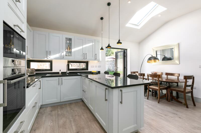 Kitchen and dining area