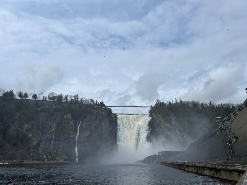 Montmorency Falls, Quebec. Photograph: Gemma Tipton