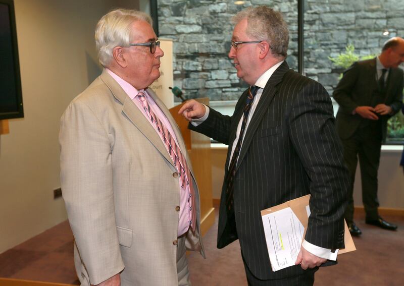 Chief Justice Frank Clarke and then-attorney general Séamus Woulfe. File photograph: Laura Hutton/The Irish Times