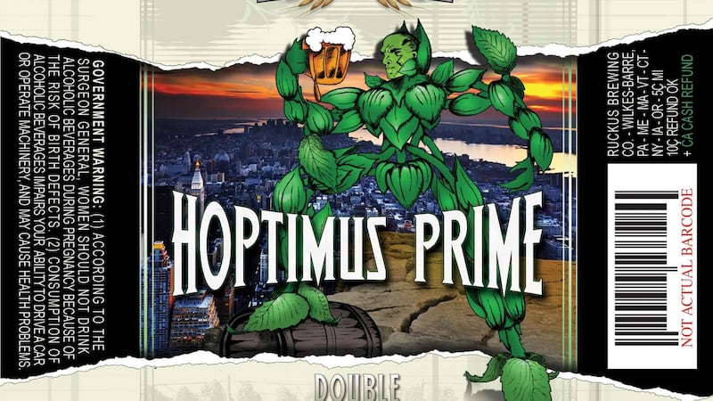 Transformers fans will love this one –  Hoptimus Prime