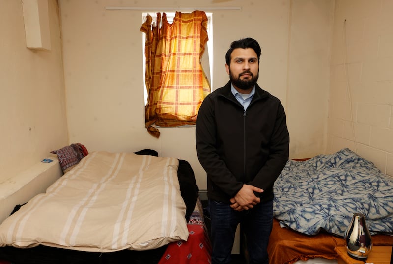 Faizan Khalid is now telling friends or relations in Pakistan not to move to Ireland due to the 'ridiculous' housing shortage. Photograph: Alan Betson/The Irish Times

