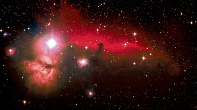 The Head Nebula in the constellation of Orion