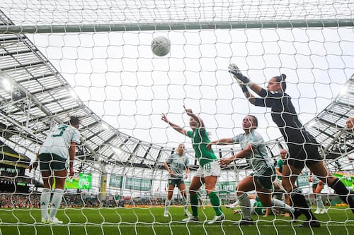 Republic of Ireland overwhelm Northern Ireland in first women’s international at the Aviva