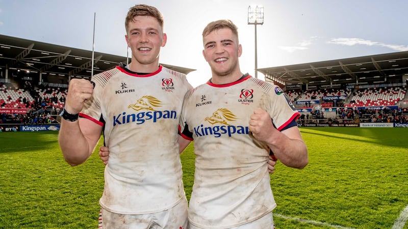 Ulster’s Marcus Rea with brother Matty are likely to be in the province's engine room against Toulouse. Photograph: Morgan Treacy/Inpho