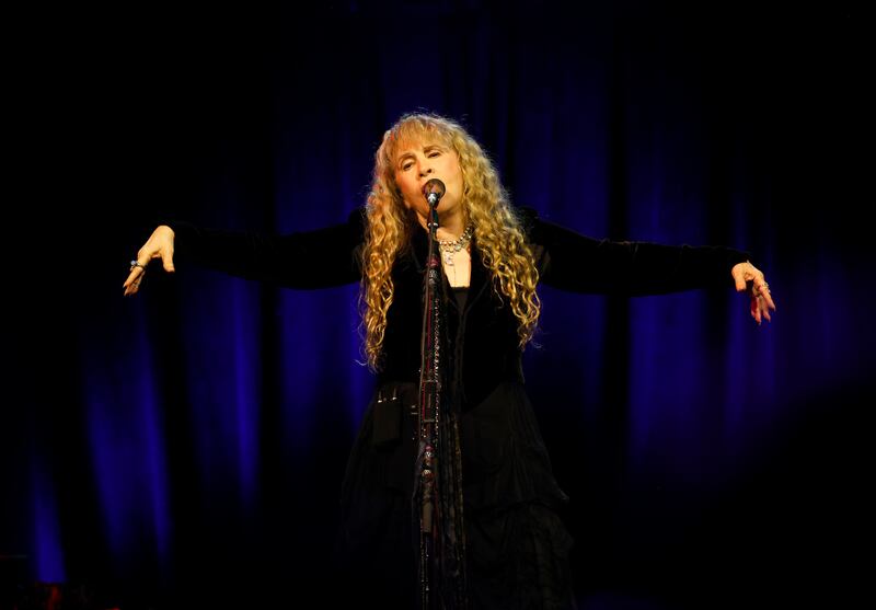 Stevie Nicks performing at the 3arena, Dublin. Photograph: Nick Bradshaw