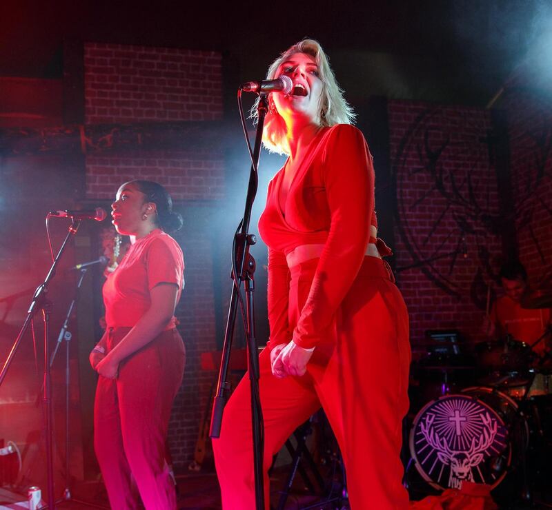 Self Esteem: on  stage at All Points East festival in 2019. Photograph: Burak Çingi/Redferns/Getty