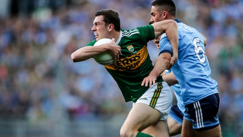 Kerry’s David Moran in action during the final.