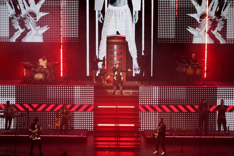 Boy George and Culture Club at the 3Arena in Dublin. Photograph: Chris Maddaloni