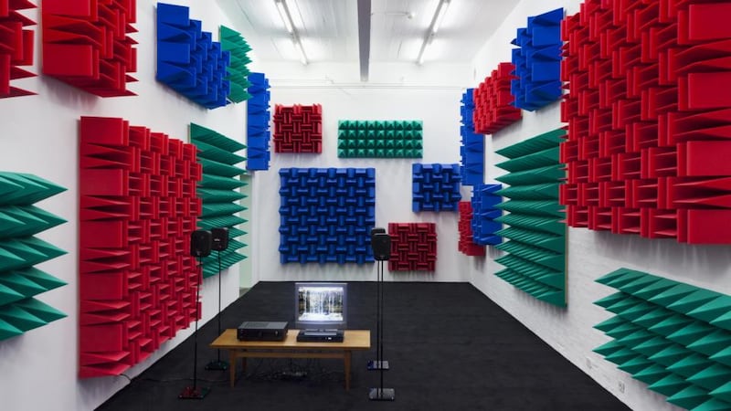 Digital Switchover, from Mirza’s 2012 exhibition at the Kunst Halle Sankt Gallen in Switzerland. Photograph: Gunnar Meier