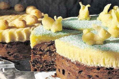 Eunice Power’s Simnel cake