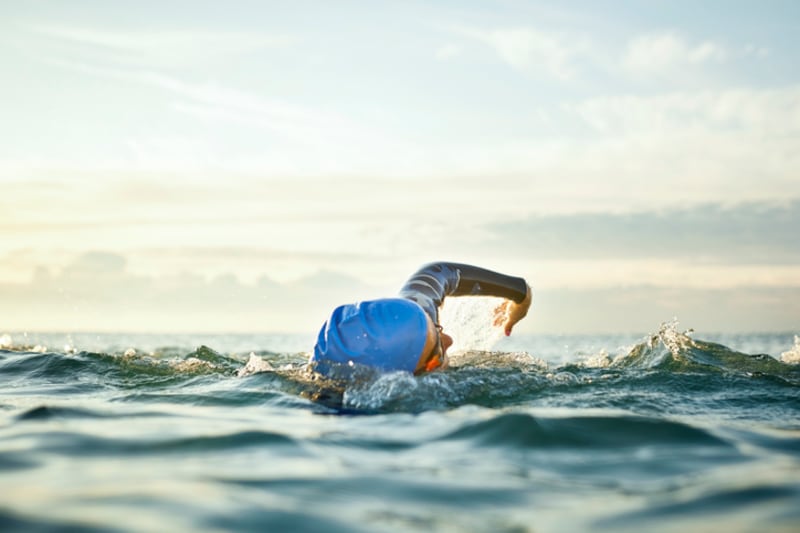 'Now I can say I am a sea swimmer'. Photograph: iStock