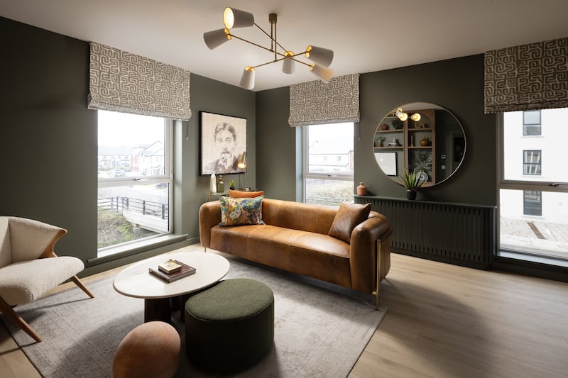 Interiors of the showhouse have been designed by Elaine Mackenzie Smith of Number 10 Design