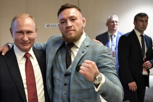 Patrick Freyne: Conor McGregor strikes a blow for his presidency