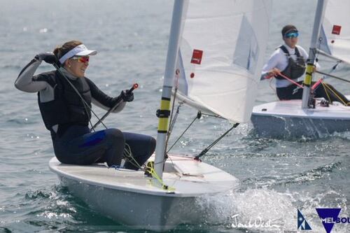 Annalise Murphy returns to Laser Radial with fine Aussie showing