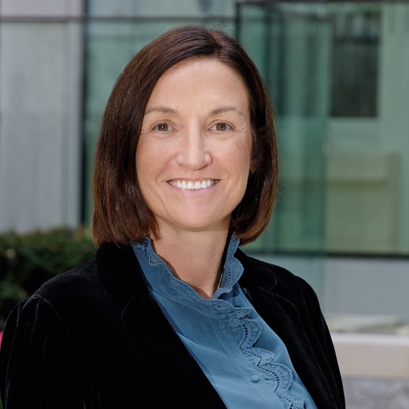 Deirdre Murphy, director portfolio management, climate capital, AIB: 'Being part of a team that contributes to the roll-out of renewable energy and social infrastructure is very rewarding.' Photograph: Eva Power