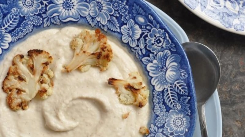 Lilly Higgins’s roast cauliflower and coconut soup