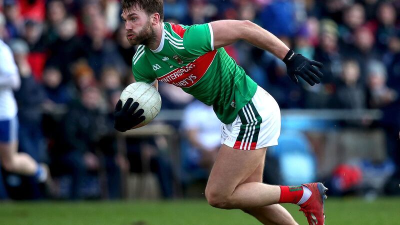 Mayo’s Aidan O’Shea. Photograph: Bryan Keane/Inpho