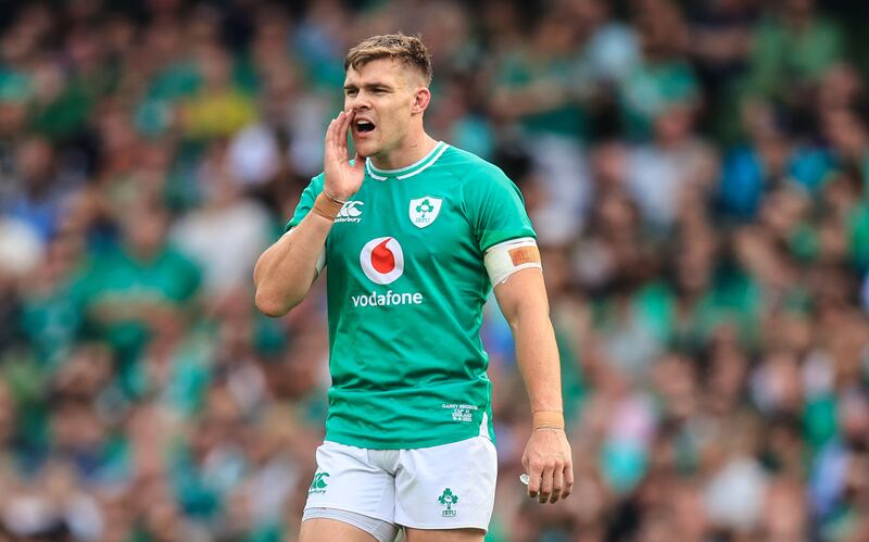 Ireland's Garry Ringrose. Photograph: Evan Treacy/Inpho