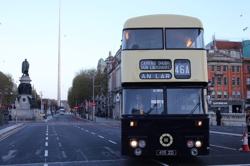 The 46a on O'Connell Street in Dublin