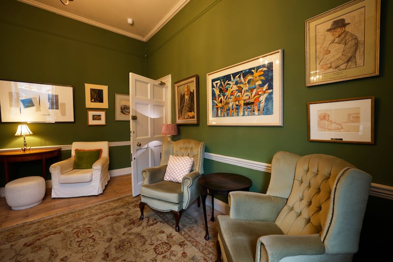 The United Arts Club's Dante room. Photograph: Nick Bradshaw