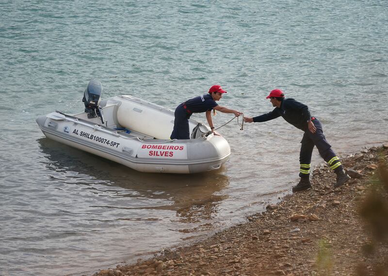 The search area is around 50km from Praia da Luz where Madeleine went missing in 2007. Photograph: Yui Mok/PA Wire 