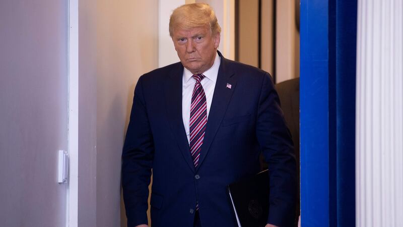 US president Donald Trump has refused to accept theoutcome of the election result. File photograph: Brendan Smialowski / AFP/Getty