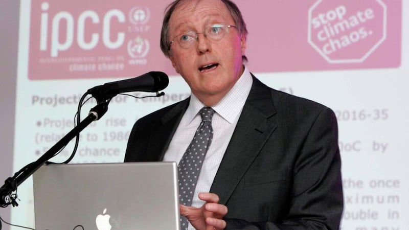 Prof John Sweeney: says if there is inaction in relation to the Climate Act, the road ahead could involve legal action. Photograph: Mark Stedman/Photocall Ireland