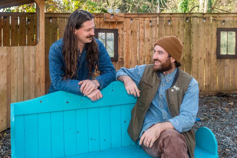 Tadhg Walsh-Peelo and Sam McNicholl. Photograph: Andy Gibson