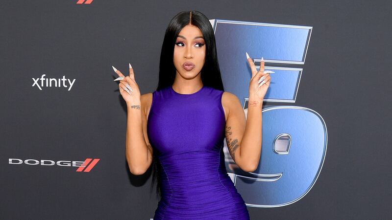 Cardi B: ‘WAP, by Cardi B and Megan Thee Stallion, is the funniest tune I’ve ever heard in my life. It’s so ludicrous it made me laugh out loud a lot last year.’ Photograph: Dia Dipasupil/Getty