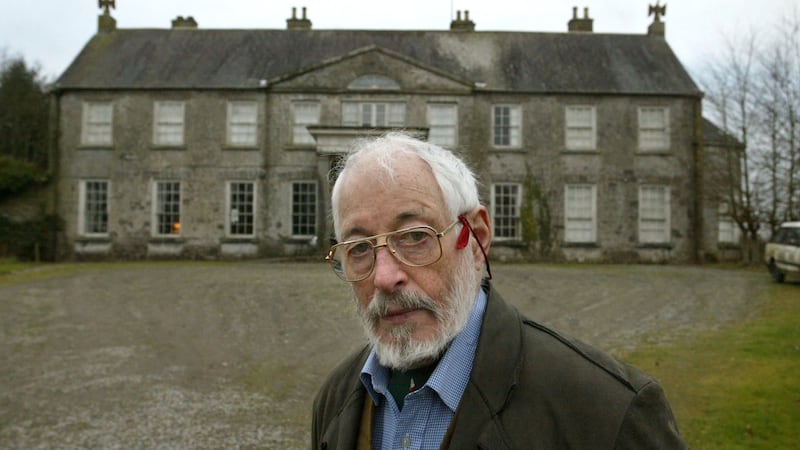 JP Donleavy, the expatriate American author, at Levington Park, his home in Mullingar, Ireland, June 2, 2006. Photograph: Derek Speirs/The New York Times