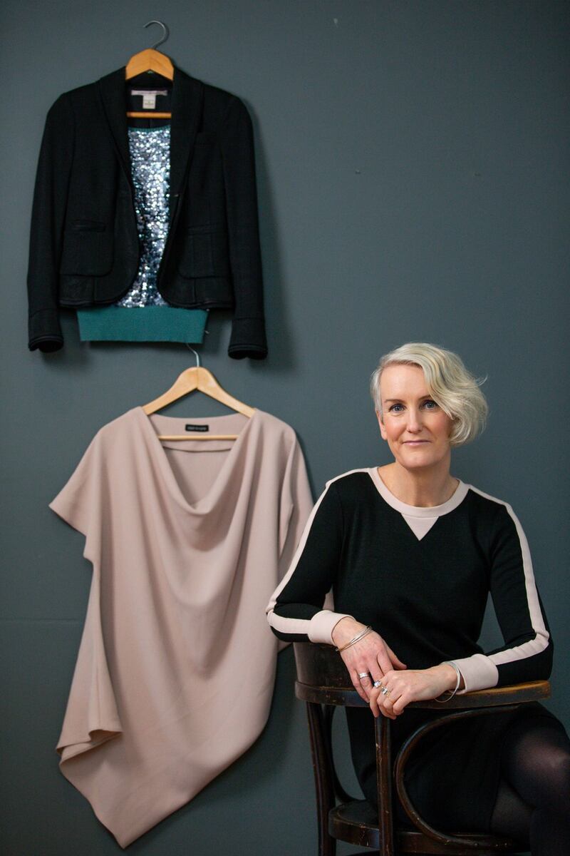 Catherine Cleary: slow, swapped, sustainable fashion is my new black. Photograph: Tom Honan