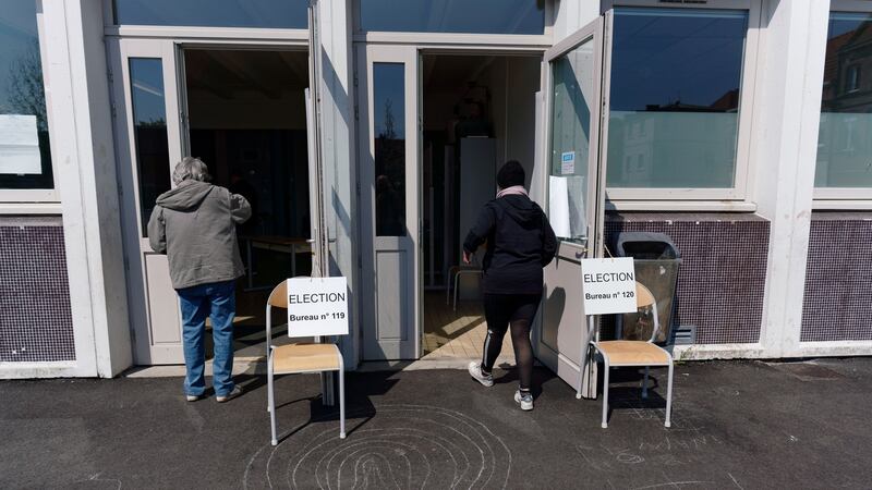 The result of voting in France, a nuclear-armed nation with one of the world’s biggest economies, could also impact the conflict in Ukraine. Photograph: Sylvain Lefevre/Getty Images