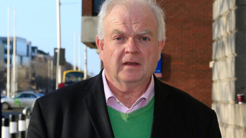 Businessman Jerry Beades outside the Four Courts on Monday after a High Court action. Photograph: Courts Collins