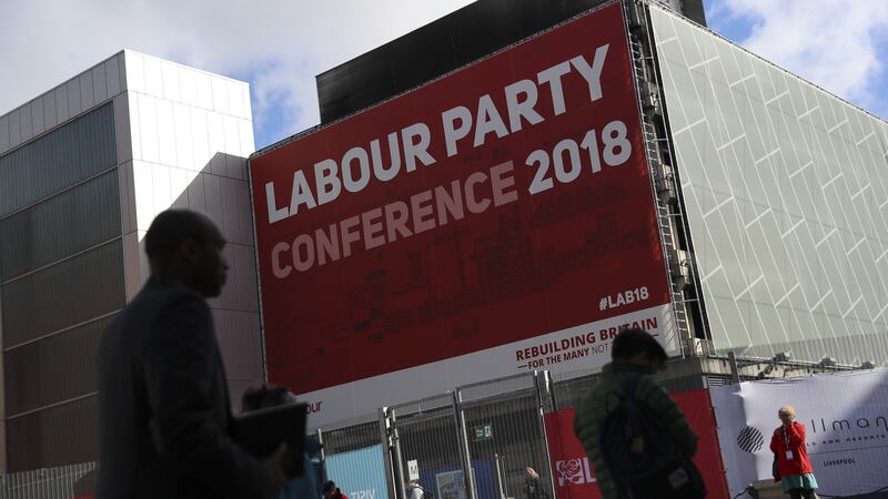 A pivotal Brexit motion will be debated and voted on by delegates on Tuesday, which is “Brexit day” at the conference. Photograph: Bloomberg