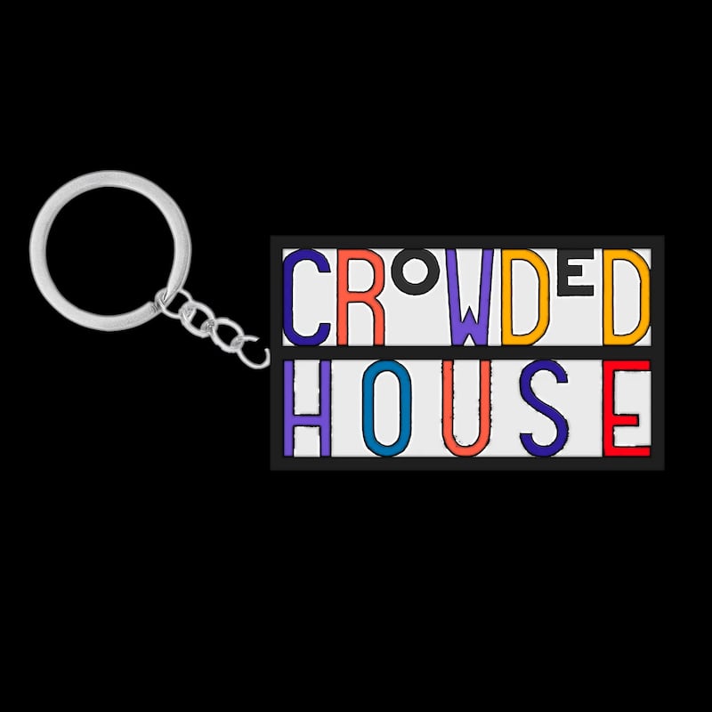 Crowded House keyring