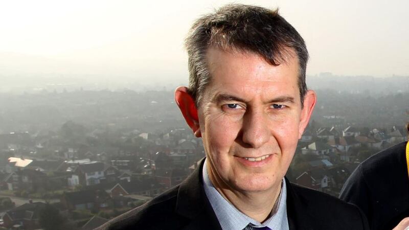 Edwin Poots, who was dropped as minister for health yesterday in a surprise DUP ministerial reshuffle, today triggered a shockwave when he said it was “public knowledge” that Mr Robinson would stand down.  Photograph: Health Protection Agency/PA Wire.