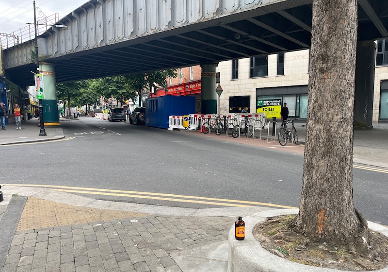 In the coming days, various maintenance work will begin on Dublin’s Talbot Street. Photograph: Alan Betson
