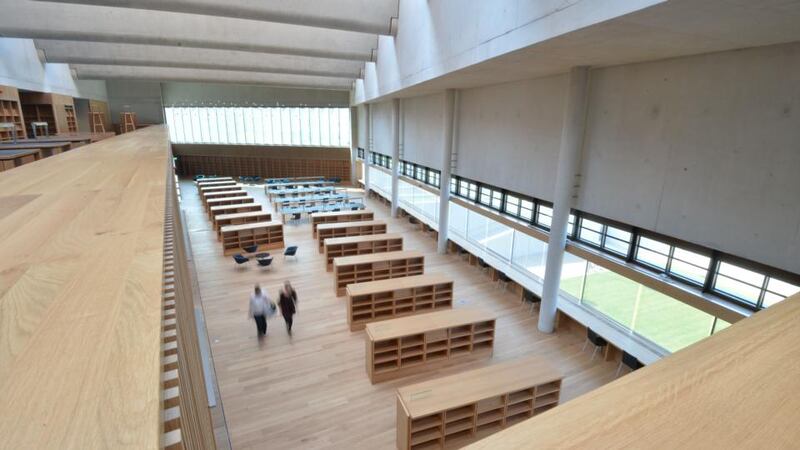 DLR LexIcon: “Most of the people who were not happy about the outside have been wowed by the inside.” Photograph: Alan Betson