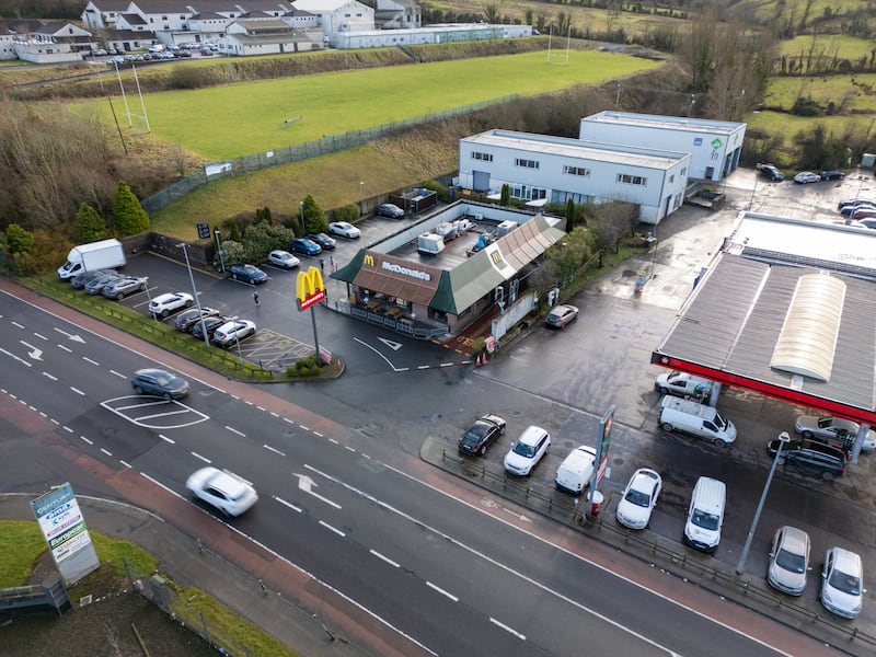 The McDonald's drive-through premises at Pullamore Business Park in Cavan